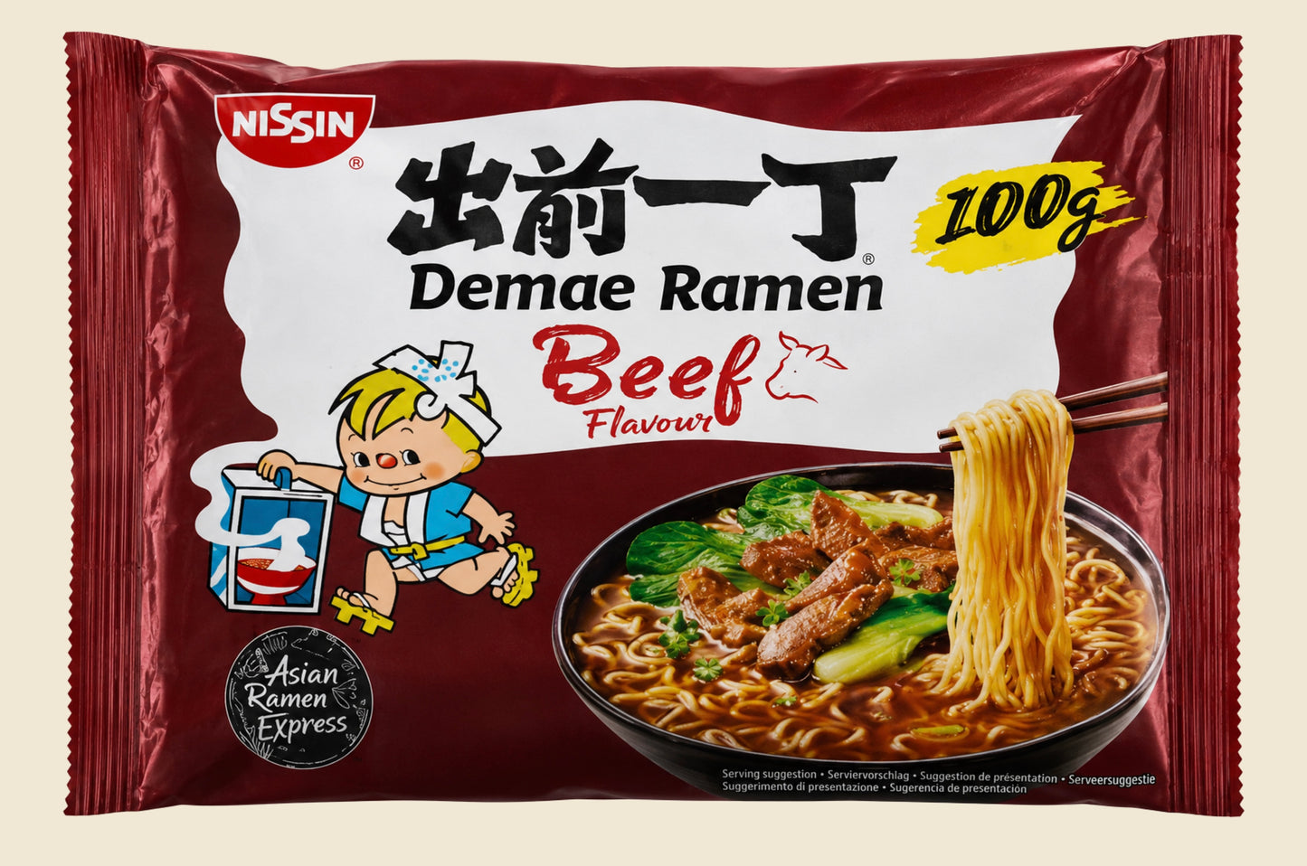 NISSIN Nouilles bœuf