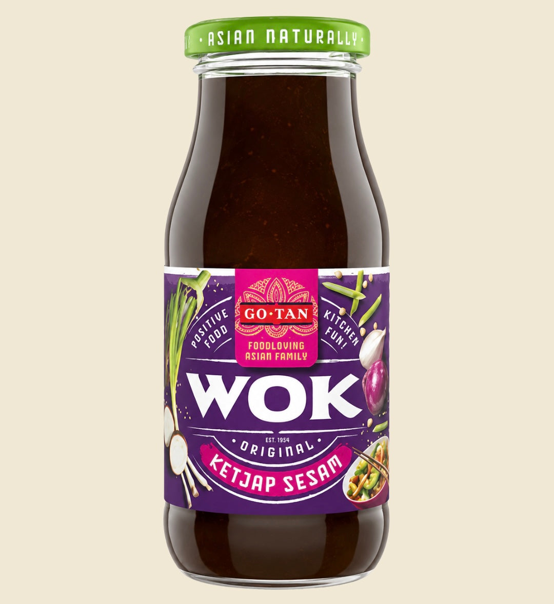 GO-TAN Sauce wok soja sésame