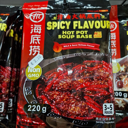 Base de fondue chinoise (épicé sichuan)