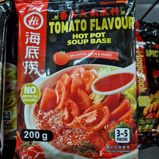 Base de fondue chinoise (tomate)
