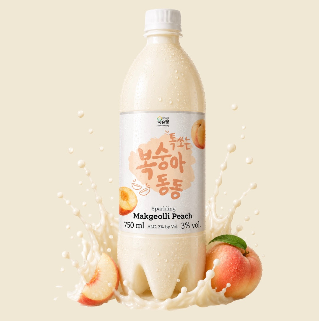 WOORISOOL Makgeolli pêche