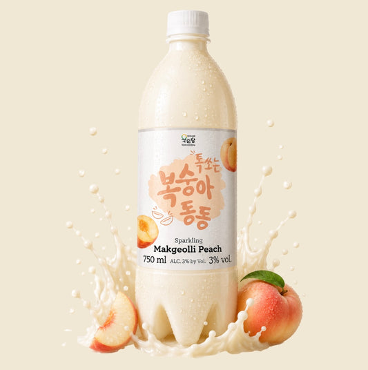 WOORISOOL Makgeolli pêche