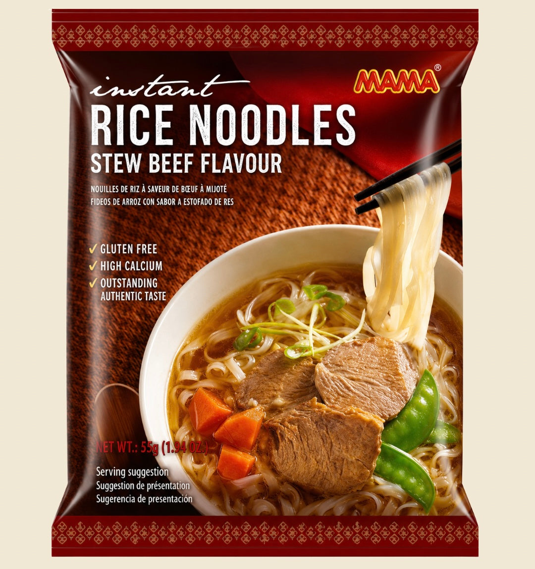 MAMA Nouilles de riz au bœuf