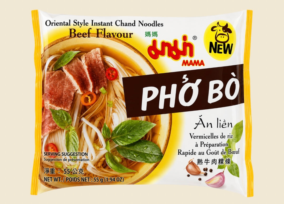 MAMA Vermicelles de riz Pho boeuf