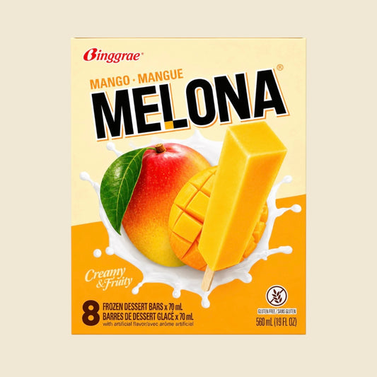 MELONA Glace mangue x 8