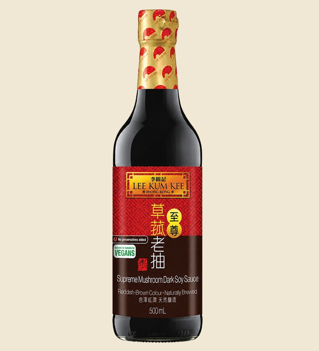 LEE KUM KEE Sauce soja champignon