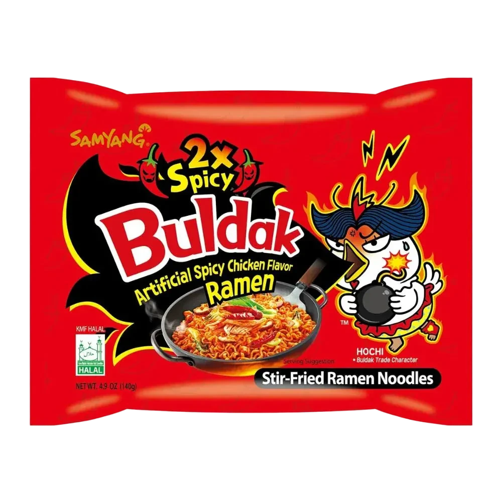 SAM YANG Buldak Nouilles poulet double piquant