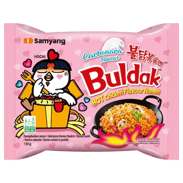 SAM YANG Buldak carbonara
