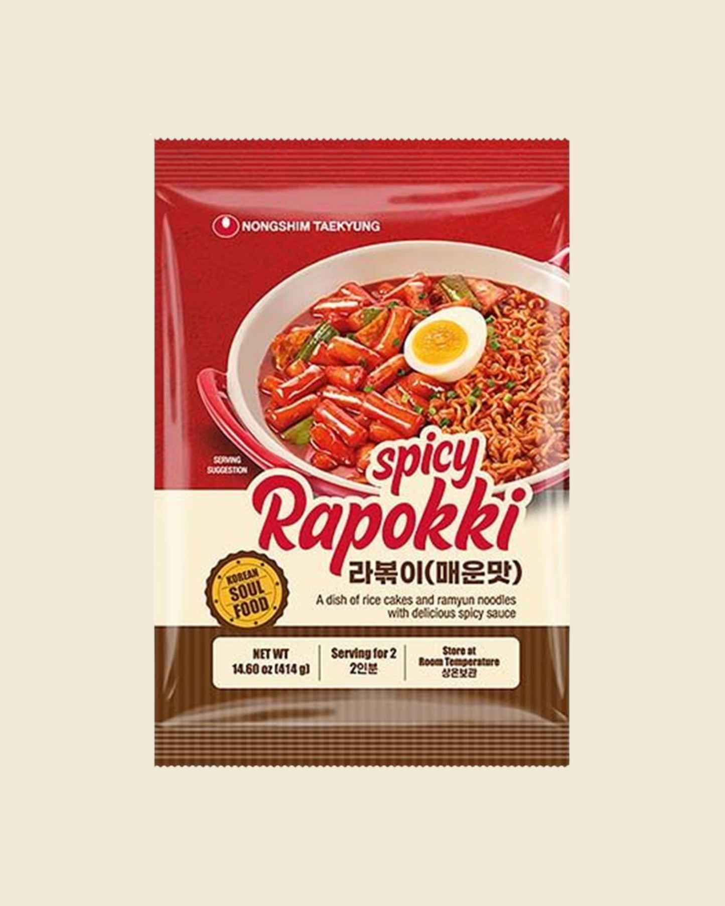 NONGSHIM Topokki & Rame Piquant