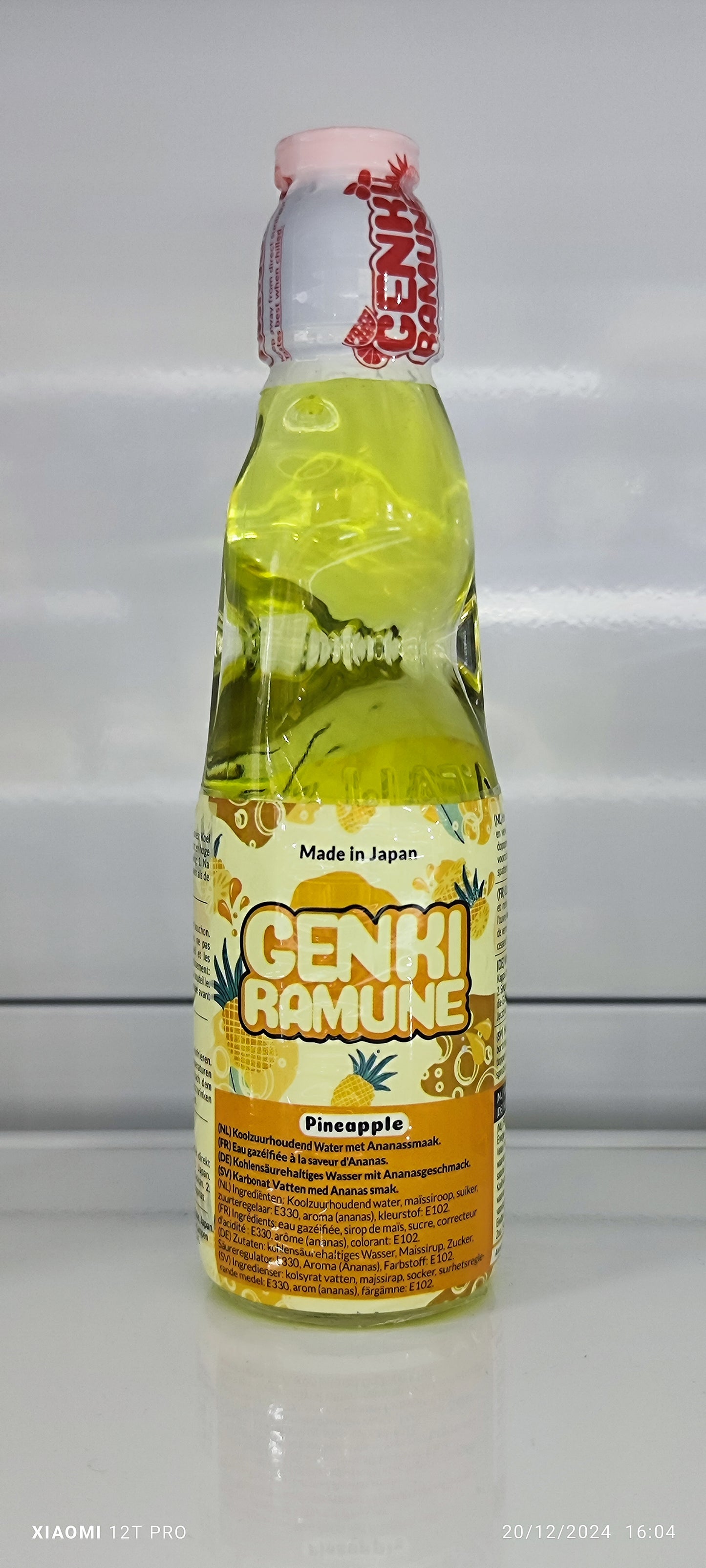 GENKI Ramune à l'Ananas