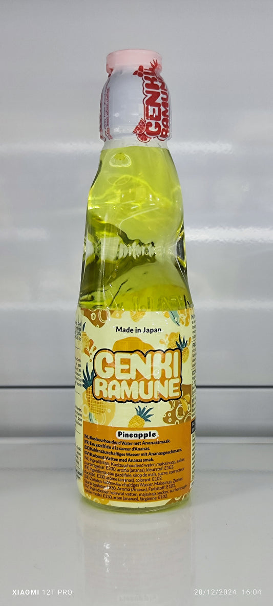 GENKI Ramune à l'Ananas