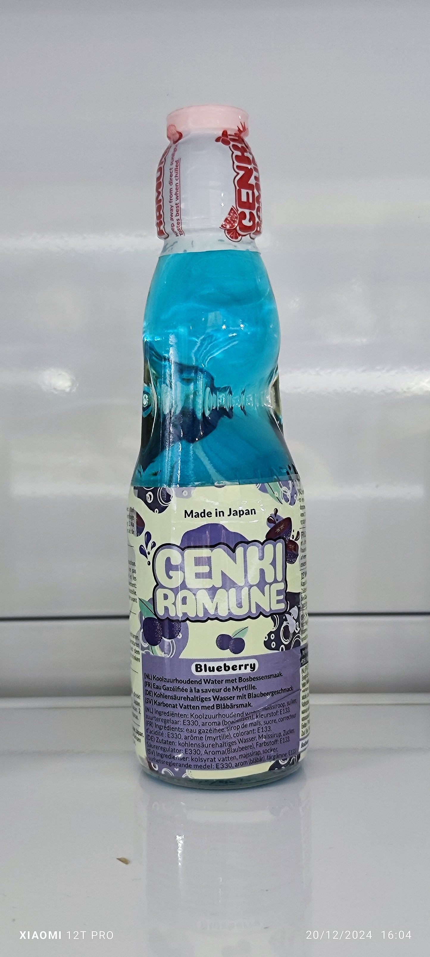GENKI Ramune à la Myrtille