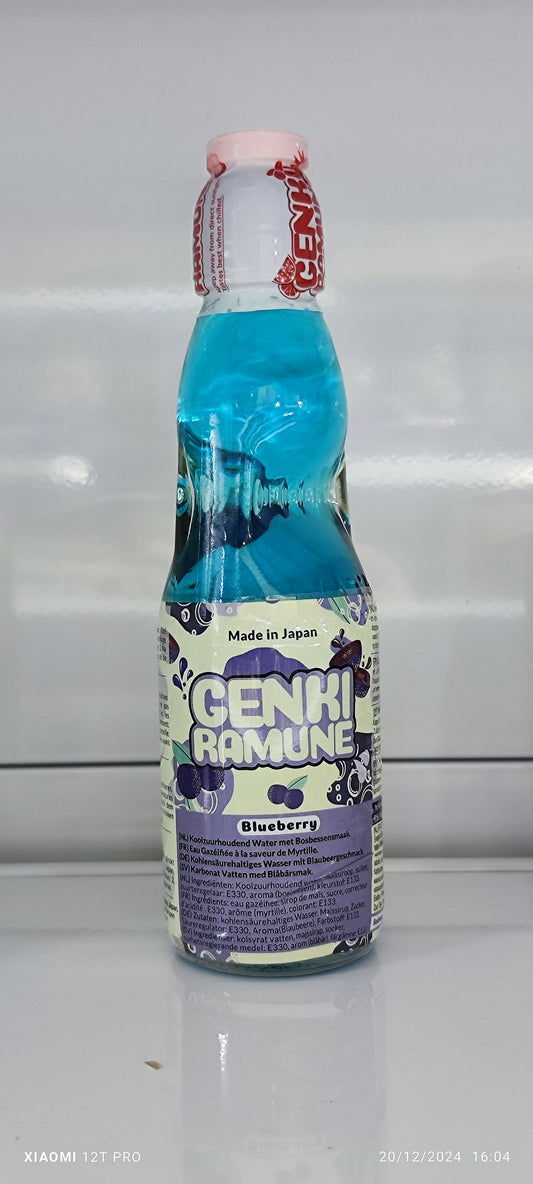 GENKI Ramune à la Myrtille