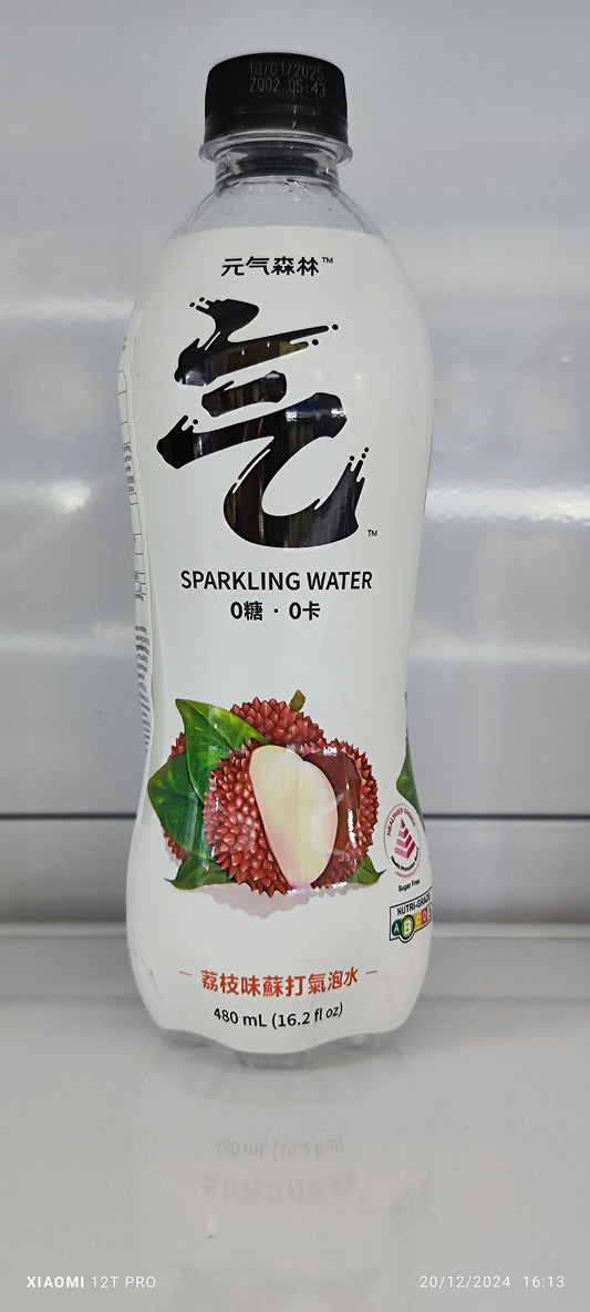 Eau pétillante au Lychee