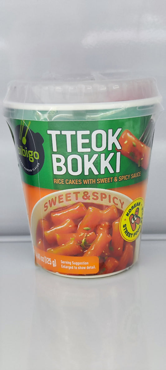 BIBIGO Tteokbokki Sweet Spicy 125g