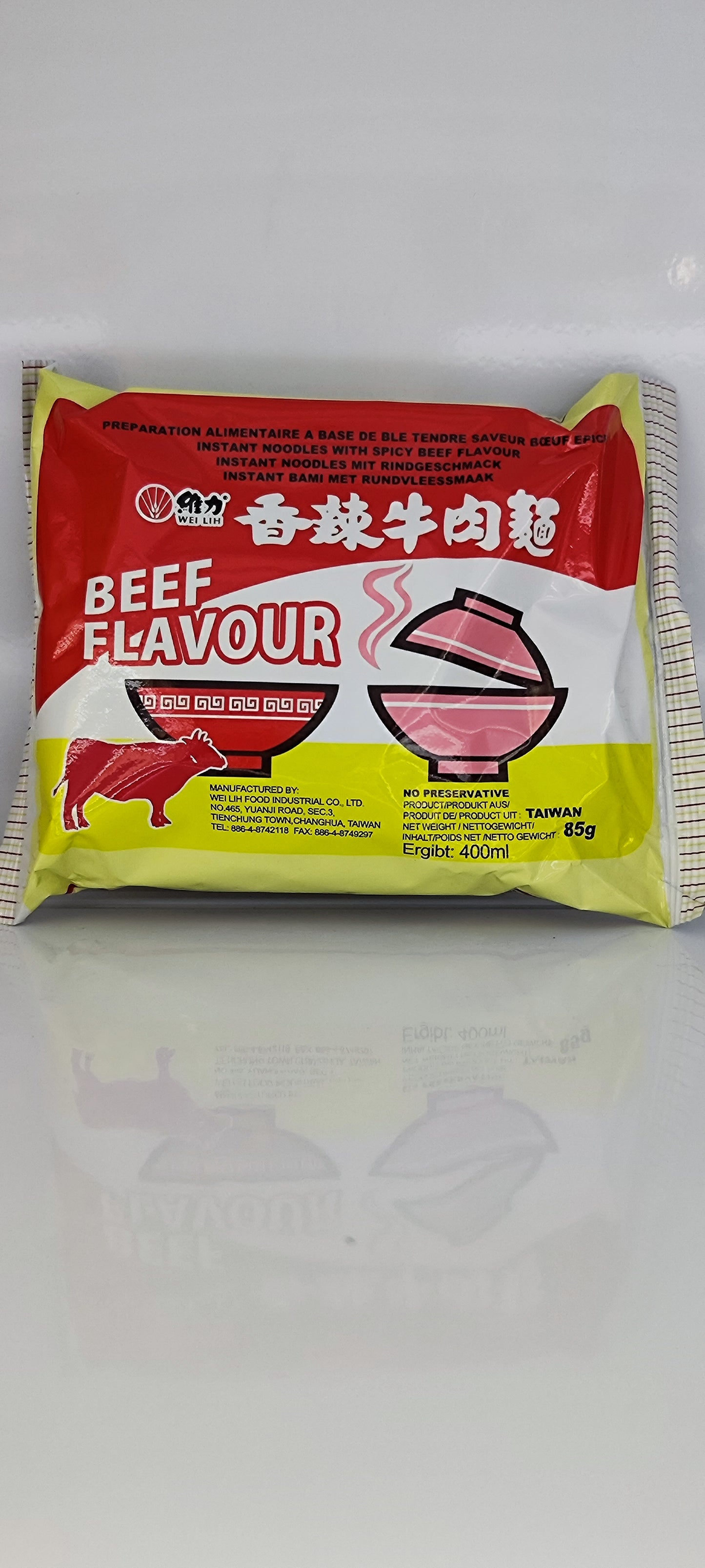 WEILIH Nouilles saveur Boeuf